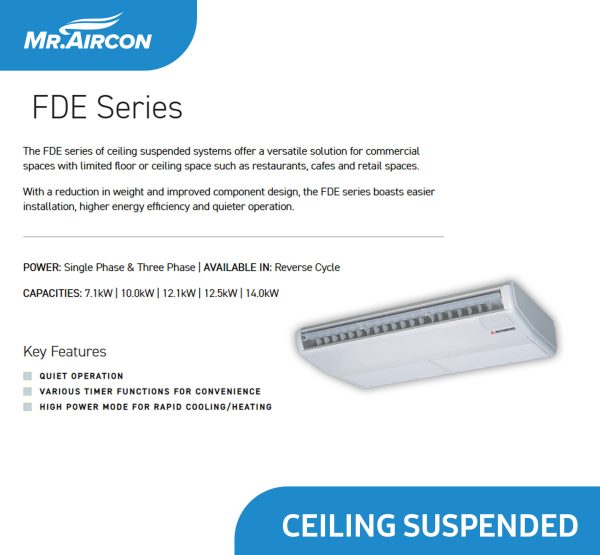 Mitsubishi Ceiling Suspended Inverter Aircon - Image 3