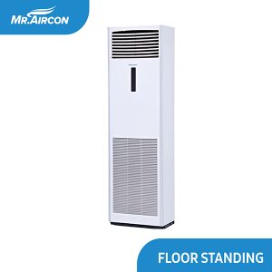 Daikin floor mounted non-inverter air conditioner for reliable cooling and efficient performance in home and office spaces.