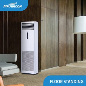 Daikin floor mounted non-inverter air conditioner for reliable cooling and efficient performance in home and office spaces.