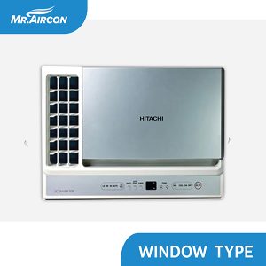 itachi compact inverter window AC – powerful cooling with energy-saving inverter technology for small spaces.