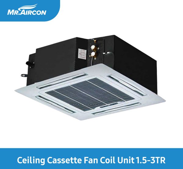 Koppel Chilled Water Ceiling Cassette Fan Coil Unit 1.5-3TR