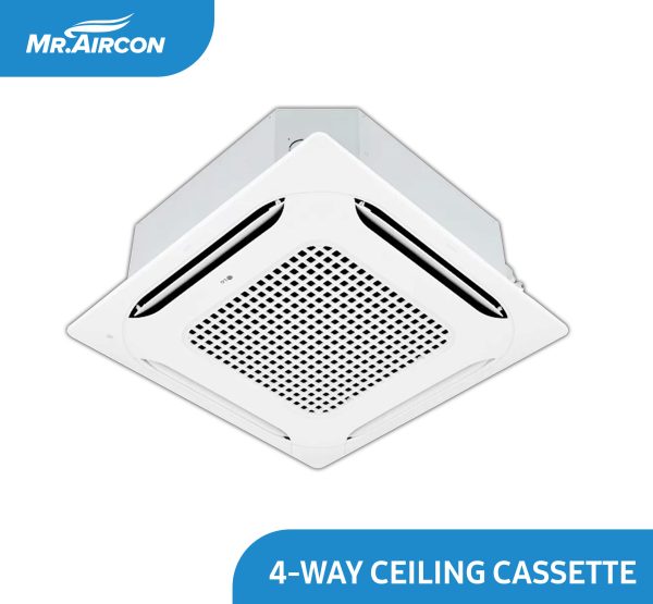 LG 4-Way Ceiling Cassette Inverter Aircon