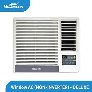 Panasonic deluxe non-inverter window aircon – powerful and affordable cooling for home or office