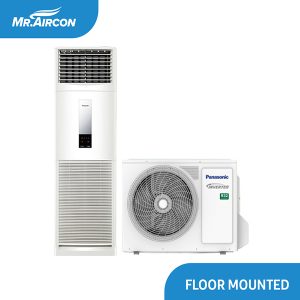 Panasonic floor mounted inverter AC – quiet, powerful, and efficient air conditioning for residential or commercial use.