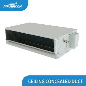York ceiling concealed duct type air conditioner for powerful, discreet, and energy-efficient cooling in commercial and large residential spaces